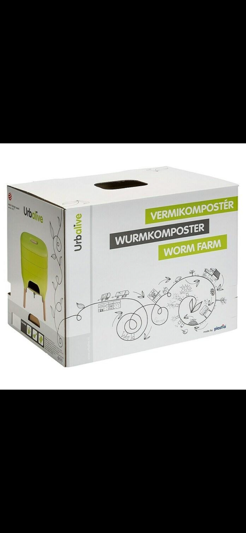 Neue Edition 2026: Premium Wurmkomposter Komplettset von Wurmiwelt – inkl. Kompostwürmer & Zubehör
